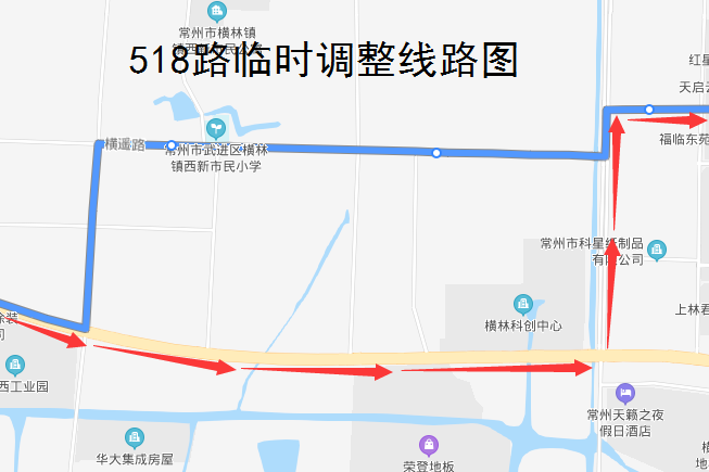 518路临时调整线路图20200729.png