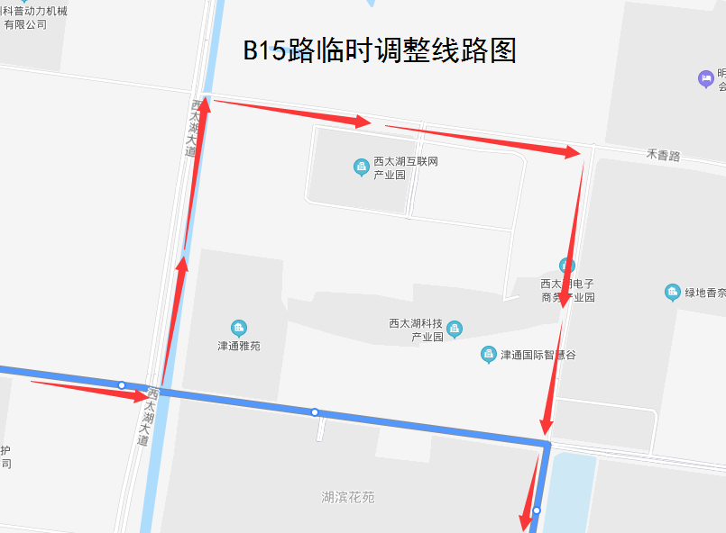 B15路临时调整线路图.png